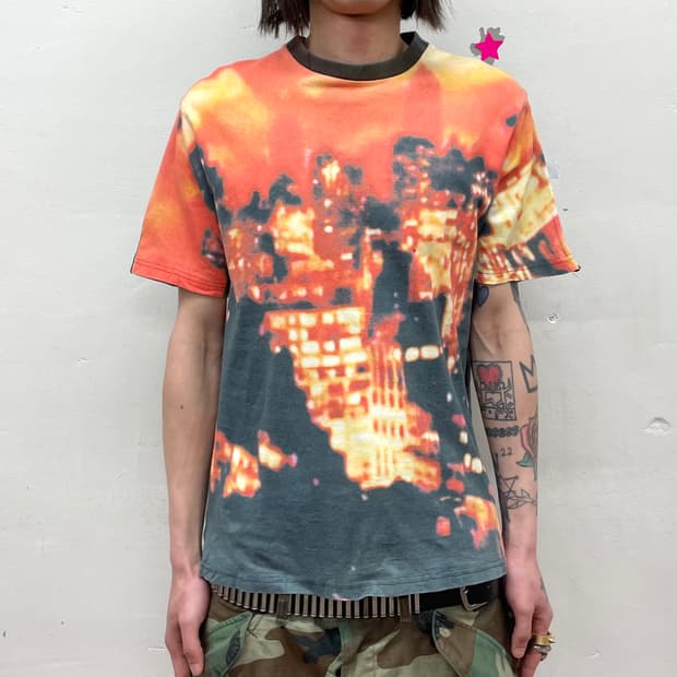  infrared printed T-shirt