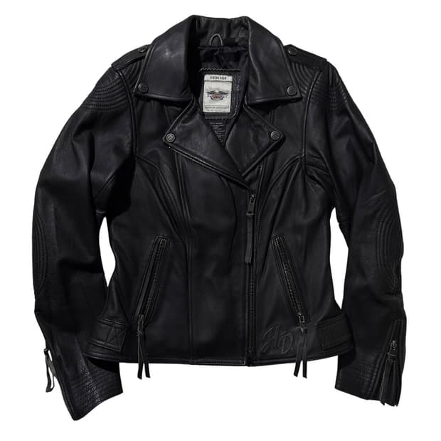 (매장판) 할리데이비슨 카우 레더 라이더 자켓