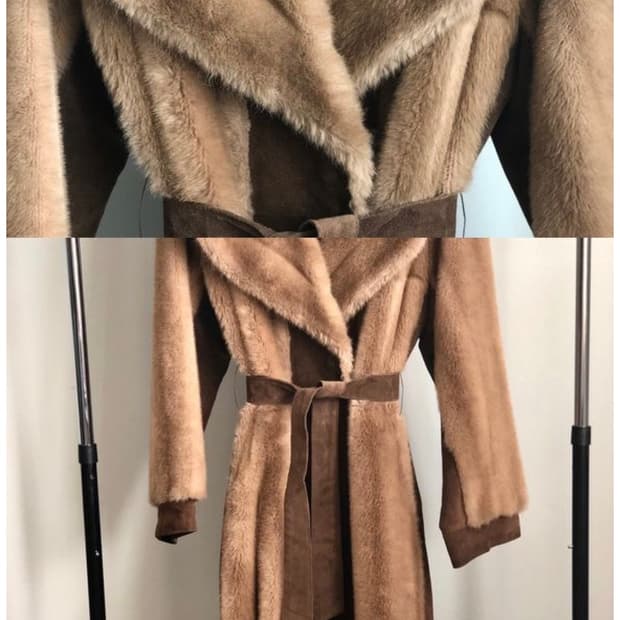 Tissavel  페이크퍼 코트