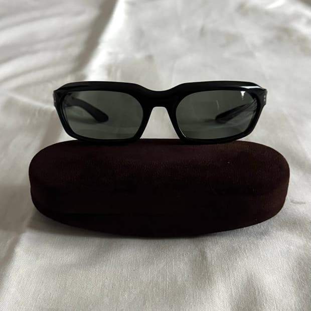 60's 레이벤 USA B&L Chalet 선글라스 블랙