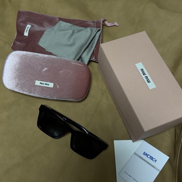 미우미우 선글라스