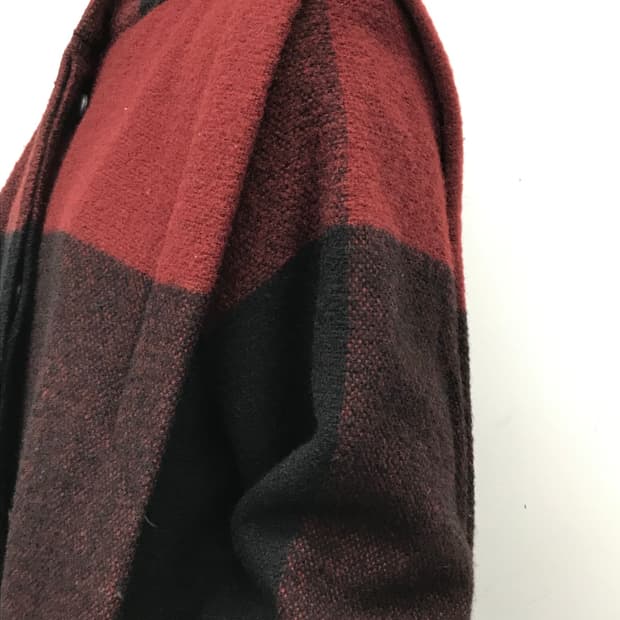 79s Issey Miyake sport 절개 플리츠 코트