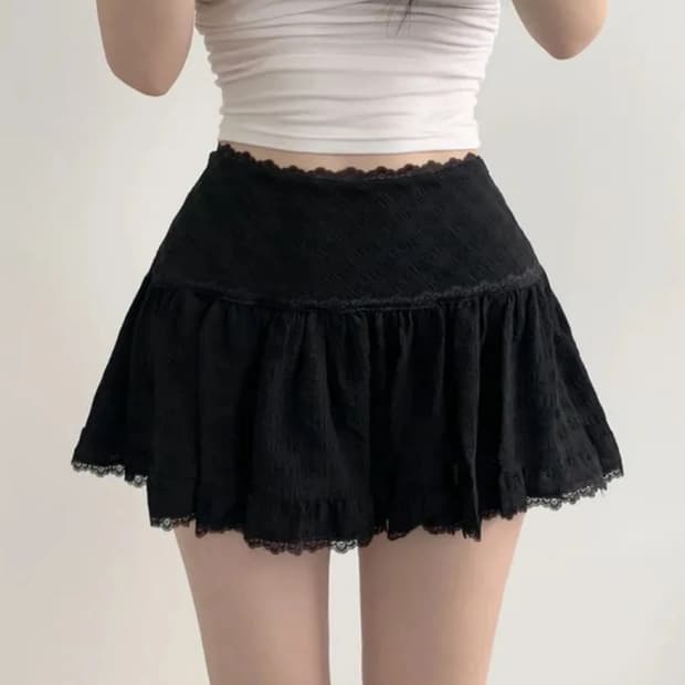 레이스 치마바지 에이블리 