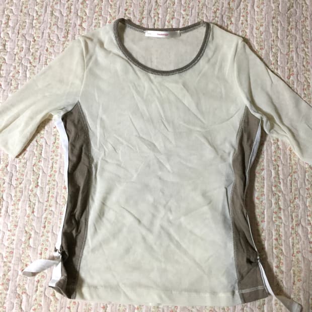 0milewear see-through tee