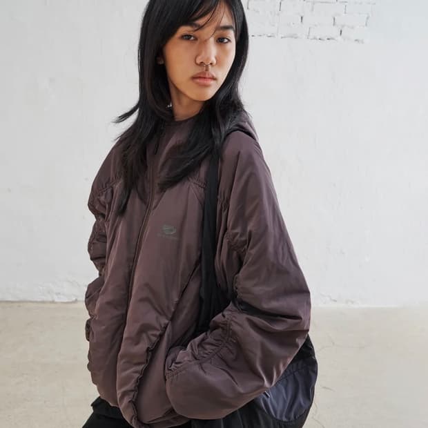웰빙익스프레스 Thinsulate Padded Jacket Brown