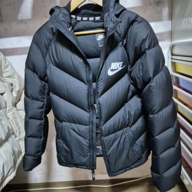나이키 빅스우시 경량 빵빵 패딩 후드 점퍼 성인남녀 M 키즈xl