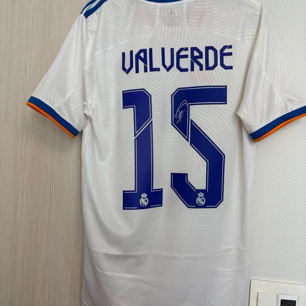 레알 마드리드 발베르데 싸인 유니폼 21-22