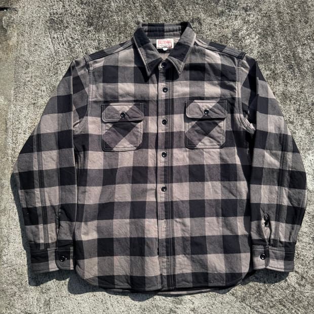 [L] Deluxeware 디럭스웨어 헤비 플란넬 셔츠
