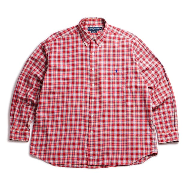 90’s PRL ‘BLAKE’ B/D Check Shirt