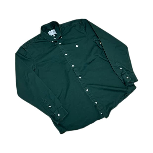 칼하트 wip 딥그린 매디슨 셔츠