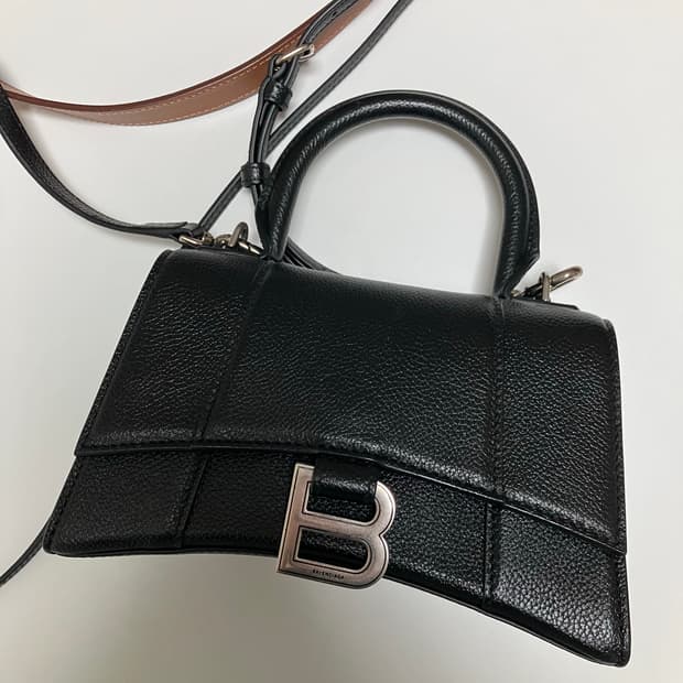 발렌시아가 아워글래스 토트백