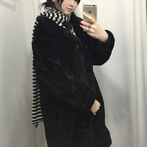 눈꽃 패턴 니트 코디 🩶