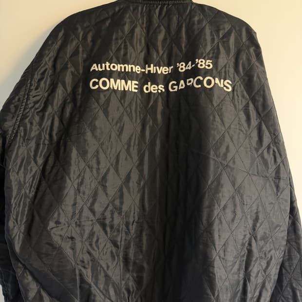 Cdg 84-85 퀼팅 블루종