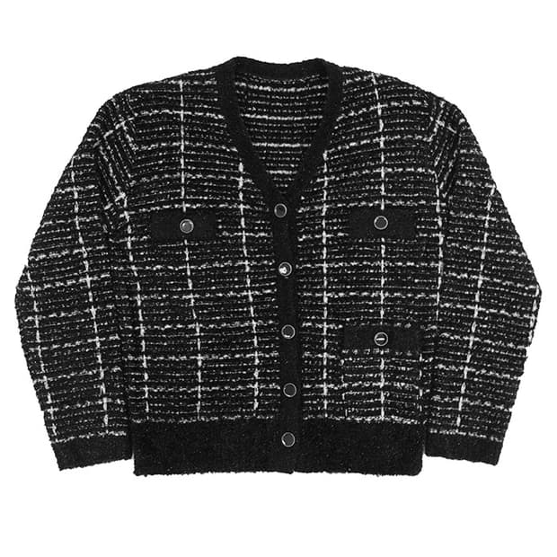 급처) 엑스오디너리 트위드 니트 급히 판매합니다.