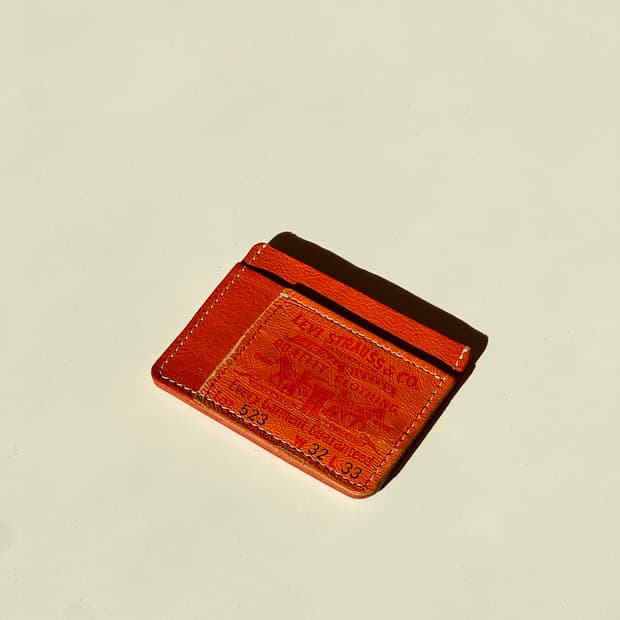 리바이스 백패치 카드지갑 _ 523