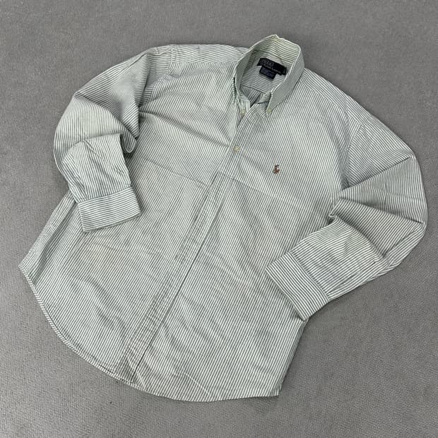 폴로 랄프로렌 스트라이프 셔츠 m