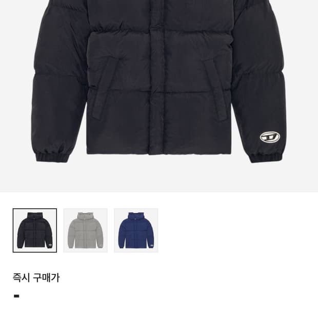 디젤 롤프 패딩 M사이즈