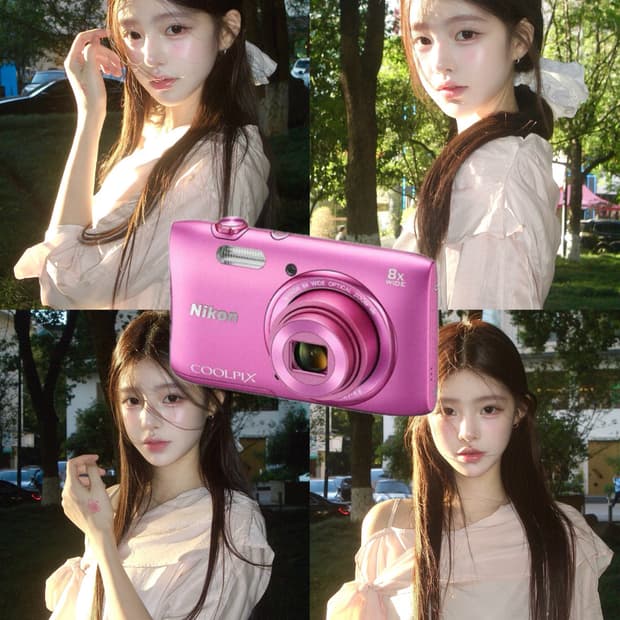 엔시티,에스파 인기!) Nikon Coolpix S3600 빈티지디카