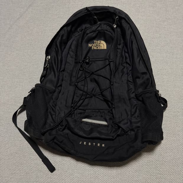 노스페이스 제스터 블랙 백팩
