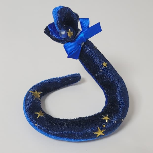 소소한 인형공방 별빛밤 청사 인형 핸드메이드 솜인형 빈티지 뱀 도마뱀