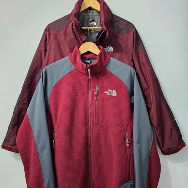 노스페이스 HyVent Alpha 플리스 바람막이 100