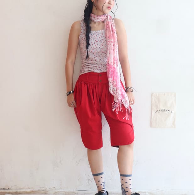 [Kapital] Red Pumpkin Pants