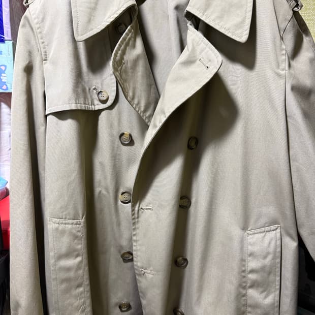 빈티지 트렌치코트