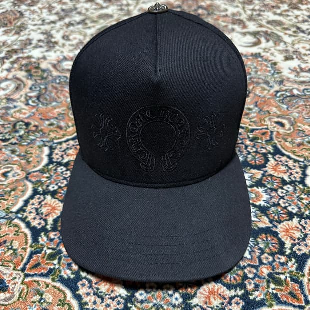Chrome Hearts Horseshoe Cap Black