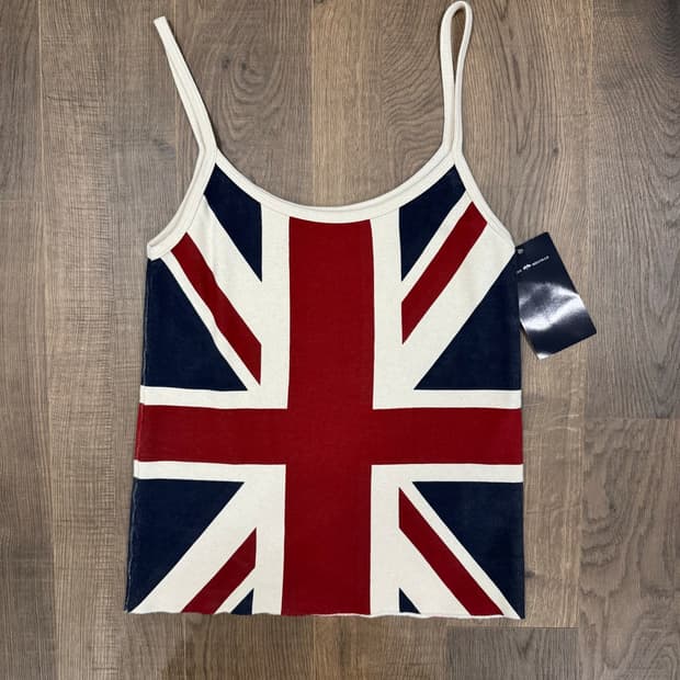브랜디멜빌 uk flag 나시 티셔츠