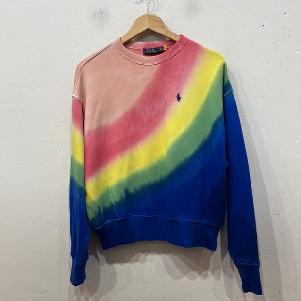 폴로랄프로렌 타이다이 맨투맨 스웻셔츠 우먼즈