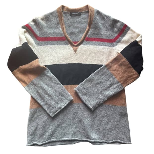 언더커버 20AW 스트라이프 울 니트 스웨터