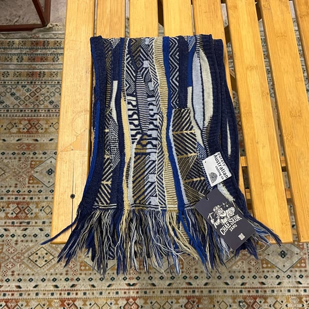 오스트레일리아 케이블 머플러 블루  #csz2217