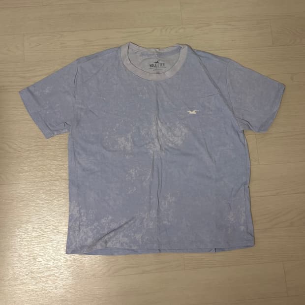 홀리스터 크롭 반팔티