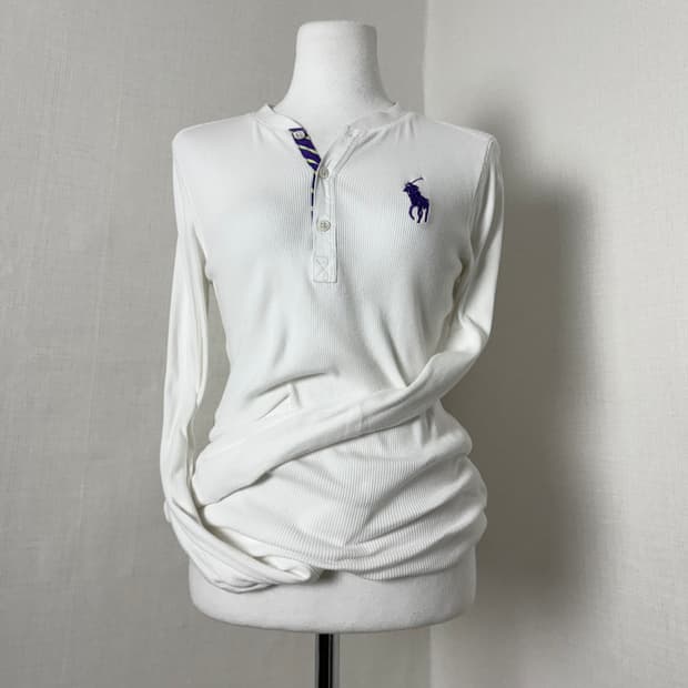 폴로 보라포니 골지 롱슬리브