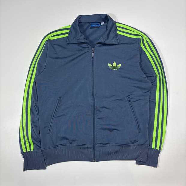 아디다스 파이어버드 블루 트랙탑 져지