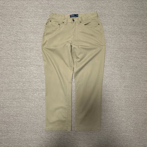 POLO RALPH LAUREN cotton pants
