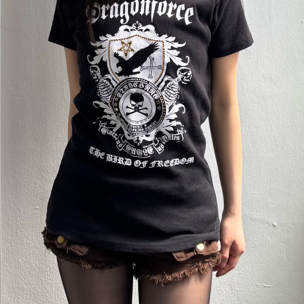 Vintage Black Graphic T-Shirt