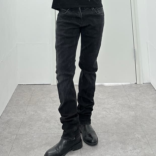 Buckaroo back patch black jeans 