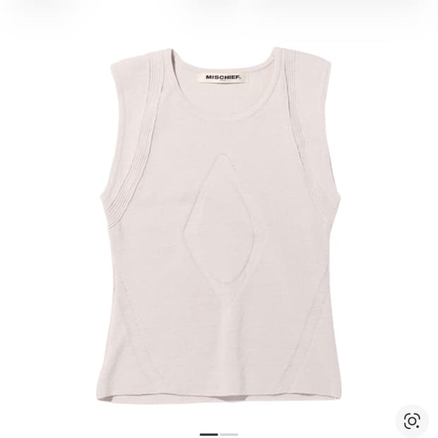 미스치프 하네스 위브 니트 슬리브리스