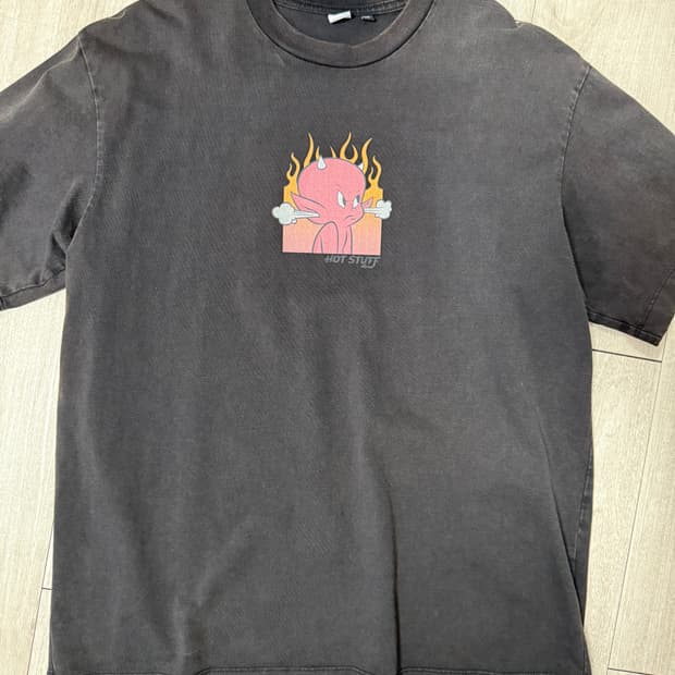 폴리테루 핫스터프 플레임 반팔