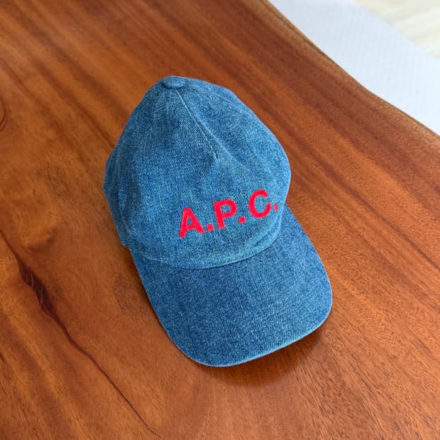 APC 데님 볼캡