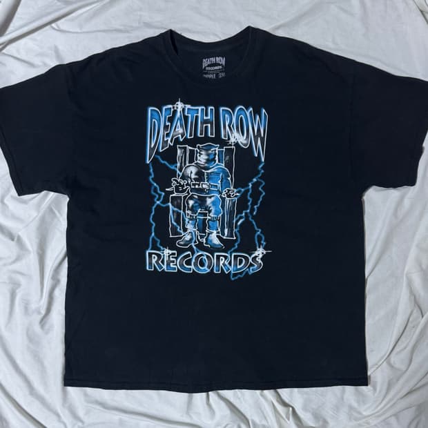 Death row records 티셔츠 스눕독 닥터 드레 힙합