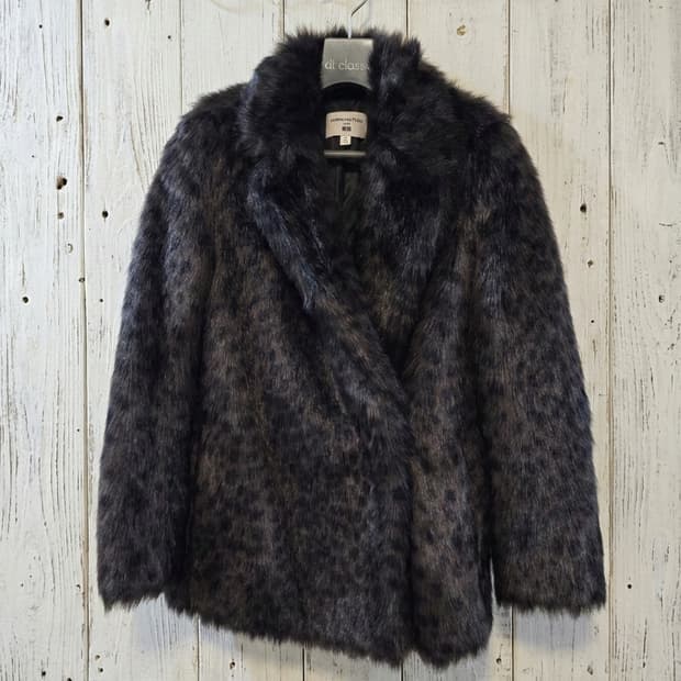 유니클로 Carine Roitfeld 퍼 코트 S