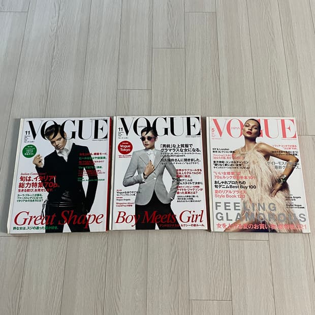 VOGUE JAPAN 3권 일괄