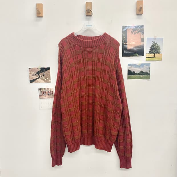 80-90's 크리스찬 디올 무슈 니트  