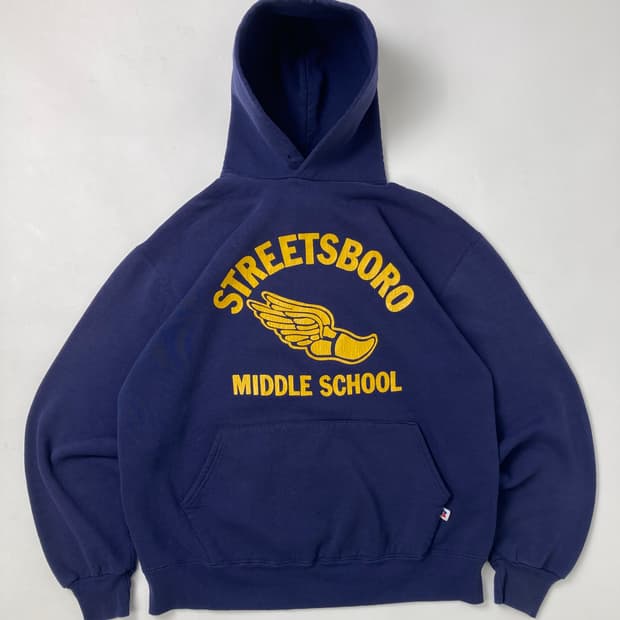 90s Russell Hoodie (navy)