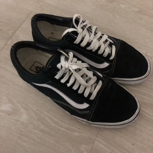 반스 올드스쿨 검정색 275 사이즈