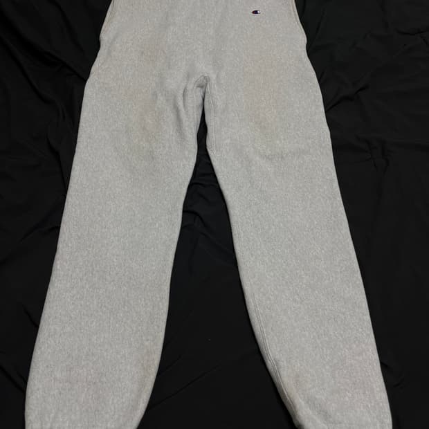 챔피온 리버스위브 블루텍 스웻팬츠 L