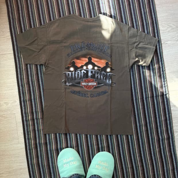 할리데이비슨 빈티지 반팔 티셔츠