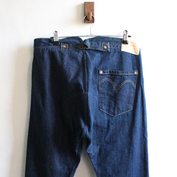 리바이스 LVC 1878 신치백 데님 팬츠